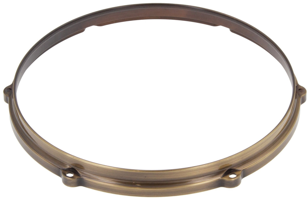 Hdc3-13-6Vbb 13" 6 Holes Black 3Mm Die Cast Drum Hoop Vintage Brushed Brass
