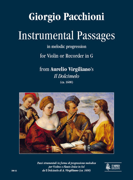 Ut Orpheus Pacchioni Giorgio - Instrumental Passages In Melodic Progression (virgiliano)
