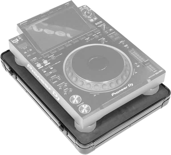 Walkasse Koffer 12'' CDJ / DJM Trolley W Zwart