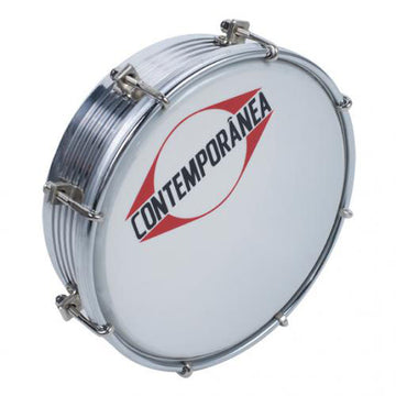 C-tamfr - Tamborim 6'' Geborsteld alu - 8 Spanstangen
