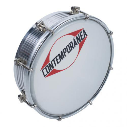 Contemporanea C-tamfr - Tamborim 6'' Geborsteld alu - 8 Spanstangen