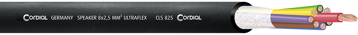 Cordial Luidsprekerkabel HP 8 X 2,5 Mm - 150 M