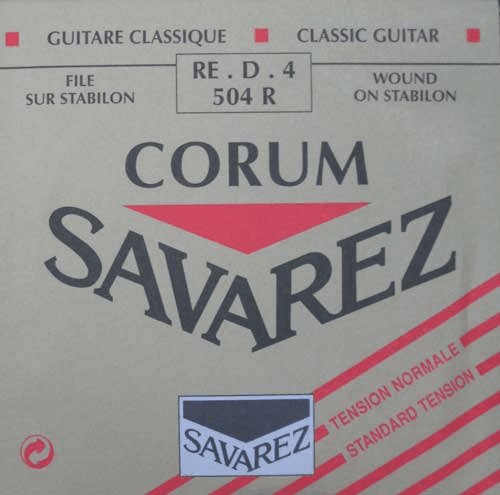 Savarez 504R D Corum Rood Normale Spanning (Eenheid)