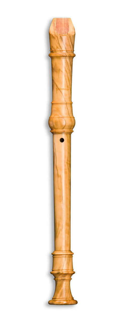 Denner Sopraan 5123 - Olijfhout (barokke vingerzetting)