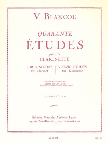 40 Études - 2eme Cahier ? Nos. 21-40