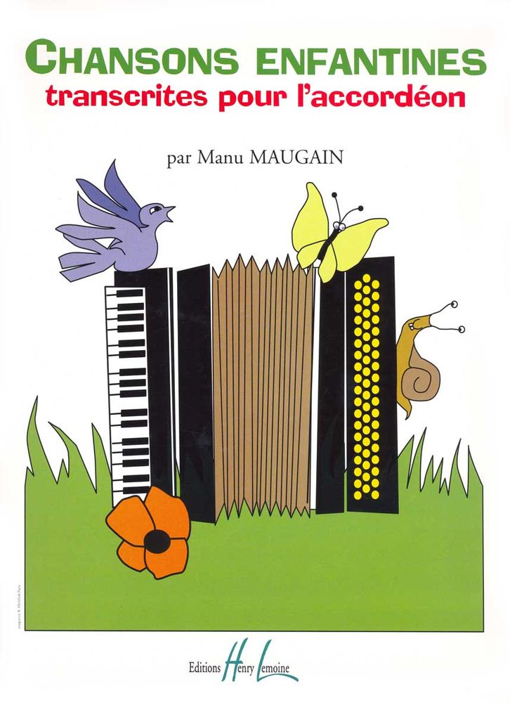 Lemoine Maugain - Chansons Enfantines Accord. - Accordéon