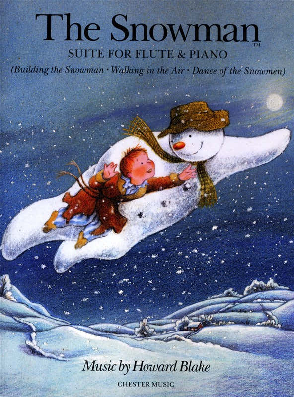 BLAKE HOWARD - HOWARD BLAKE THE SNOWMAN SUITE FLUTE AND PIANO - FLUTE