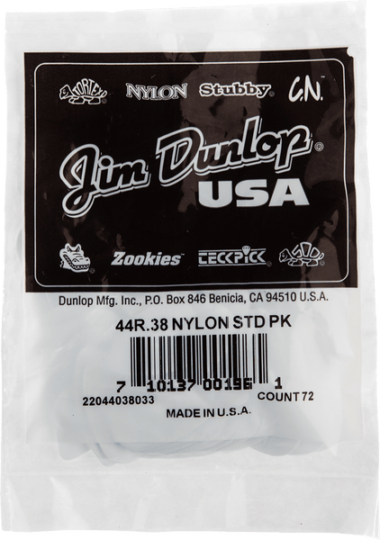 Dunlop Standaard nylon 0.38 MM