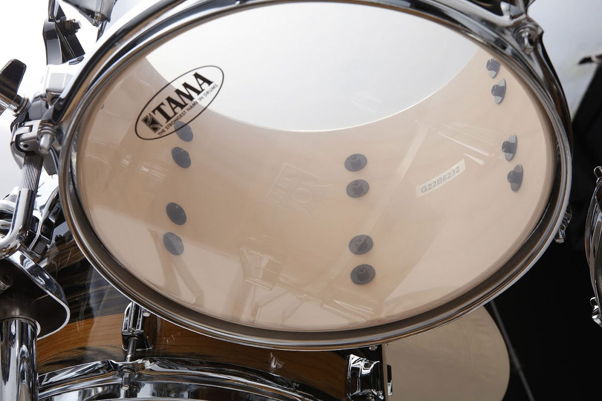 SUPERSTAR CLASSIC FUSION 20 DRUM KIT NATURAL EBONY TIGER WRAP