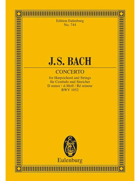 Bach - Concerto Ré Mineur BWV 152 - Clavecin et Strings