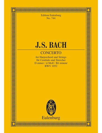 Bach - Concerto Ré Mineur BWV 1052 - Clavecin et Strings