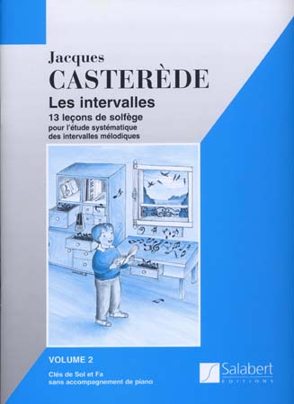 Salabert Salert Casterede - Les Intervalles Vol.2 2 Cles Sans Piano