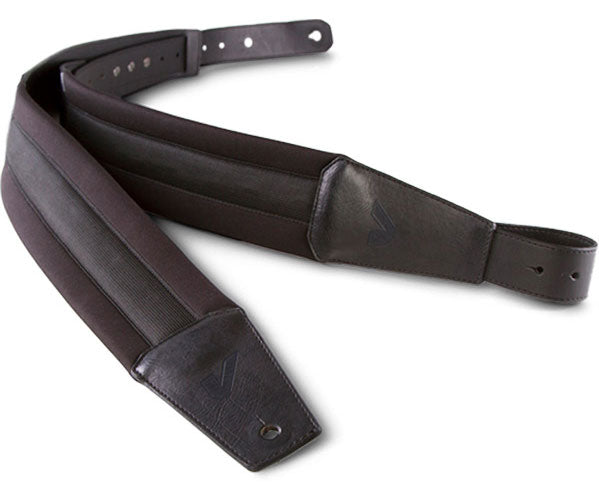 DuoStrap Dubbele schouderband neopreen - Zwart