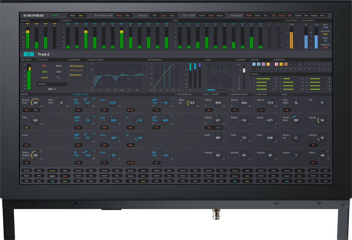 LCD-monitor van Fairlight-console