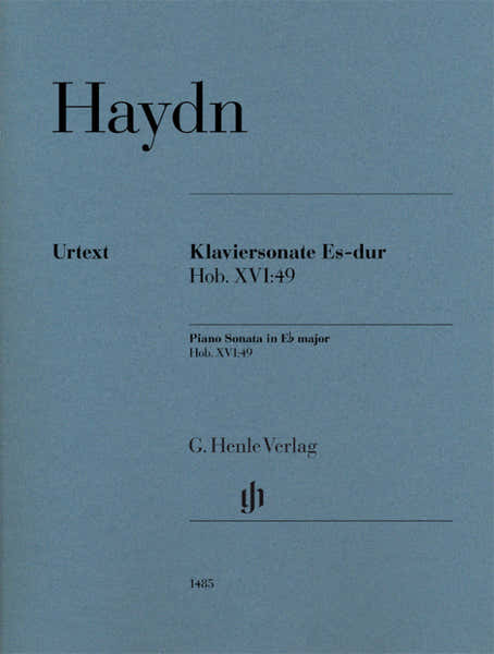 Henle Verlag HAYDN JOSEPH - PIANO SONATA IN Eb MAJOR HOB. XVI:49