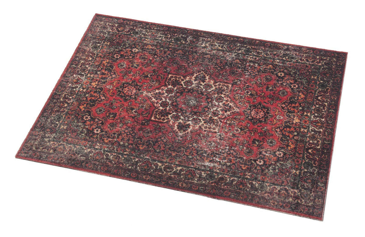 VPA-ORD Mat Vintage Persian Club Series 80 X 60CM Antislip Origineel Rood