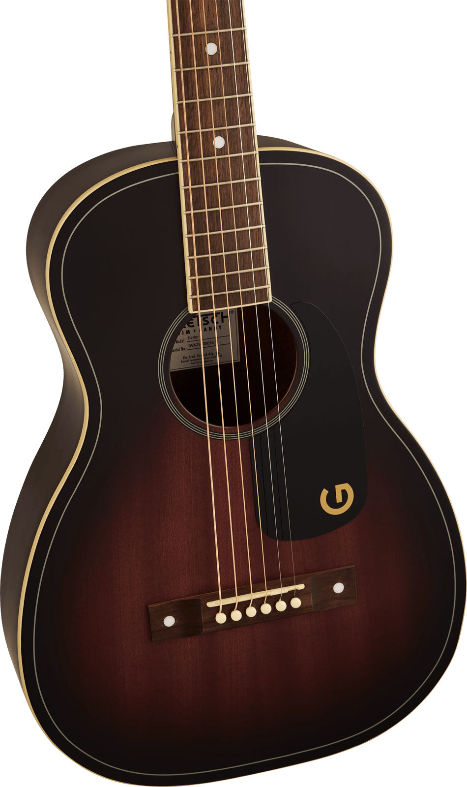 Jim Dandy Parlor WN BPG Deep Cherry Burst