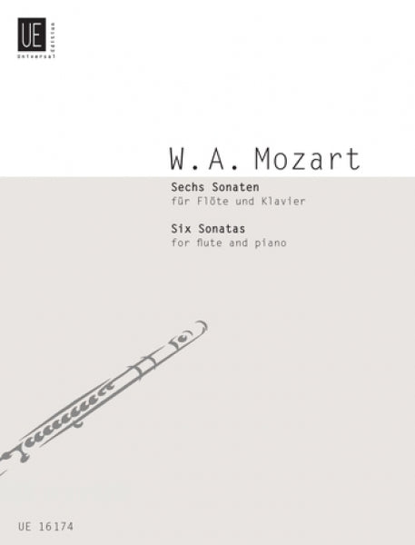 Universal Edition Mozart W.a. - Six Sonatas Band 1 - Flute And Piano