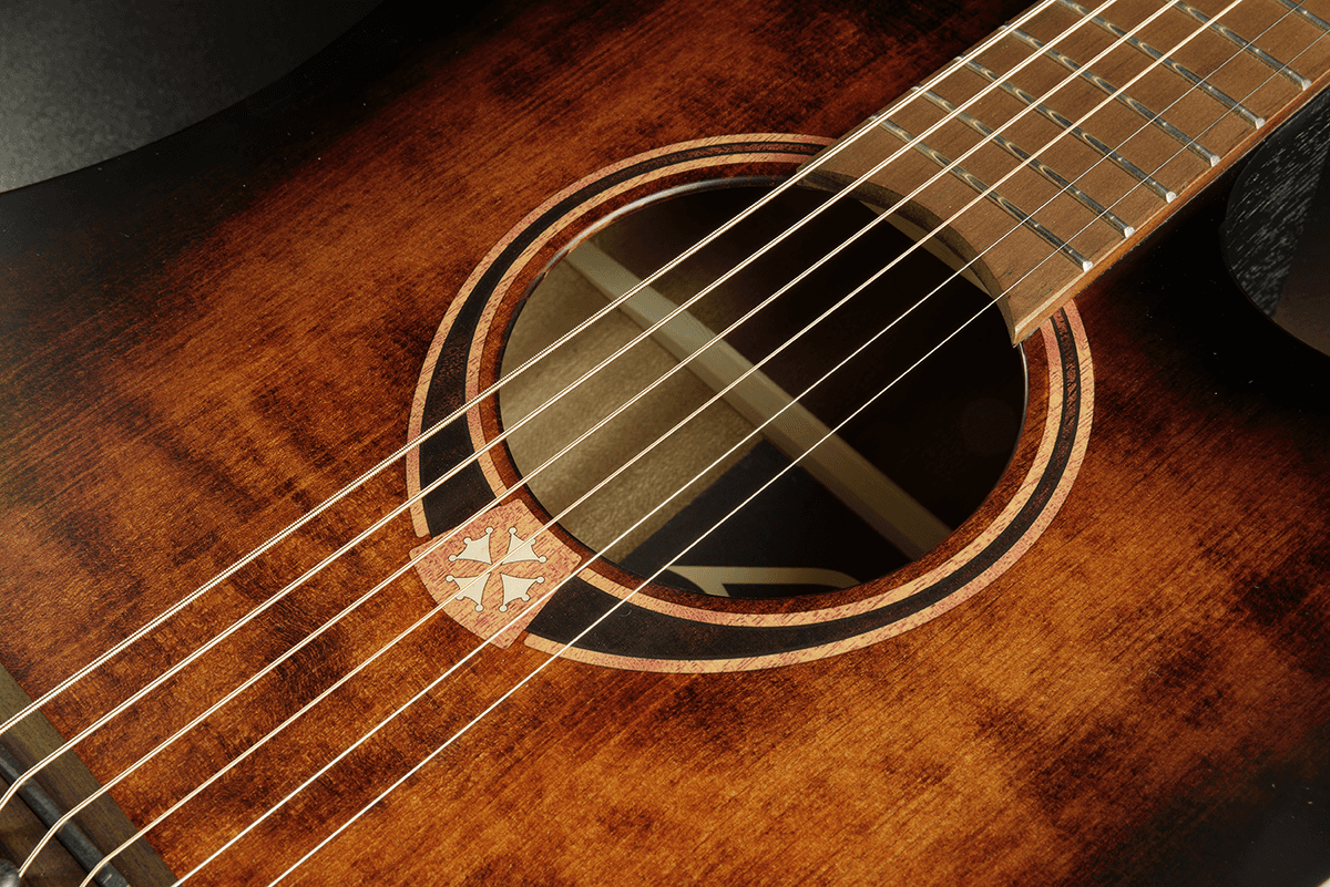 Tramontane T70DCE-B&B Dreadnought Ctw Zwart & Bruin