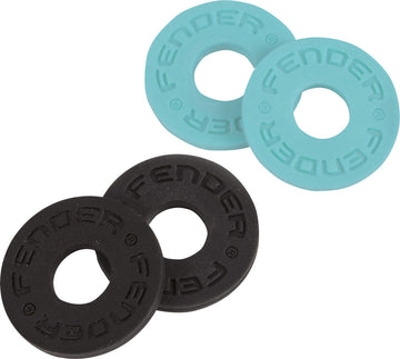 Strapblokken 4-pack Zwart (2) en Daphneblauw (2)