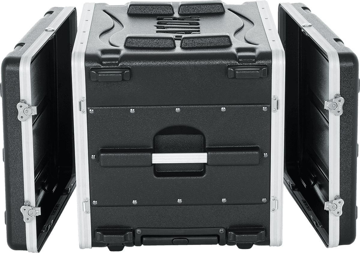 Rack 19" 8u met wielen