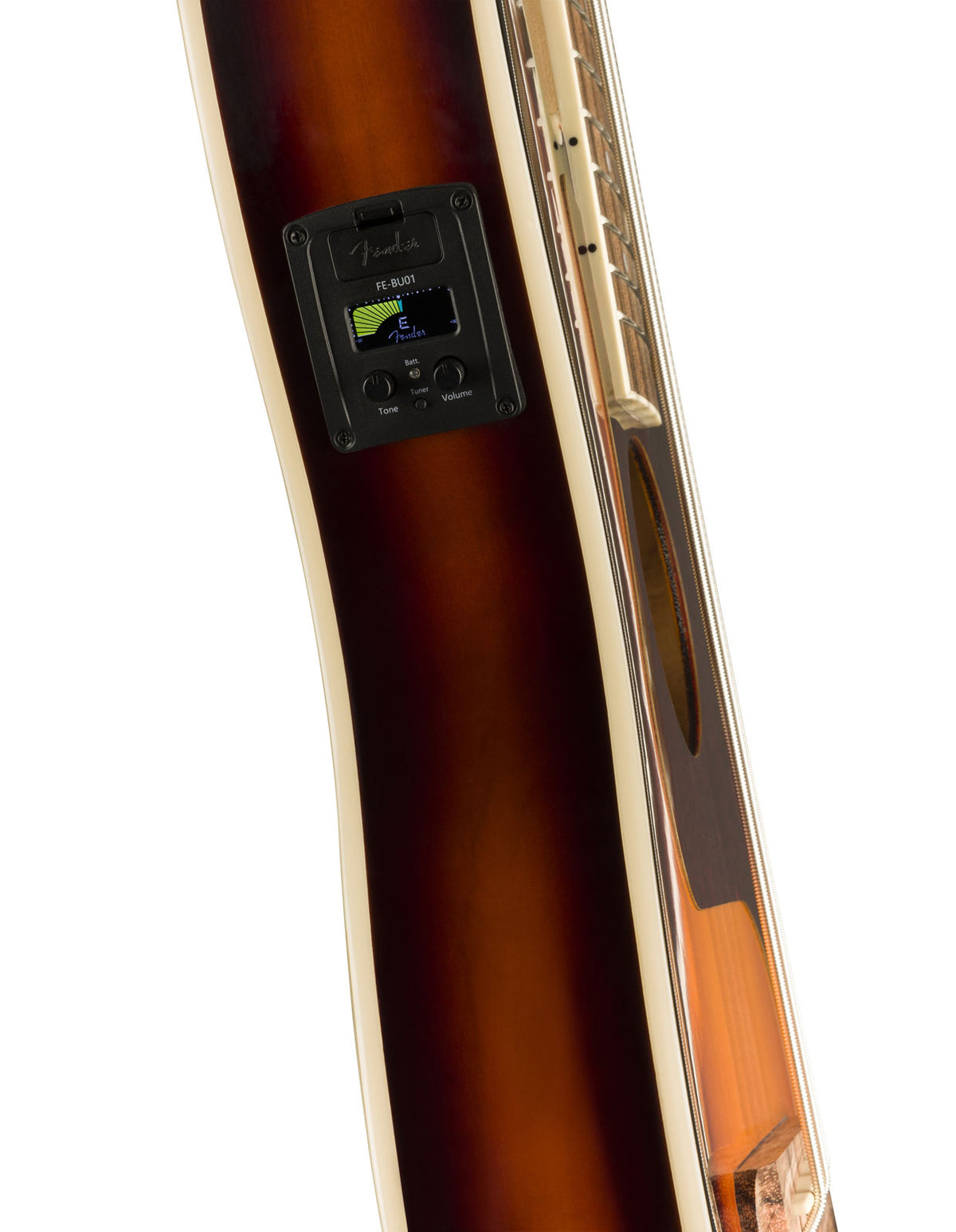 Precision Bass Fullerton Uke WN 3-kleurige Sunburst