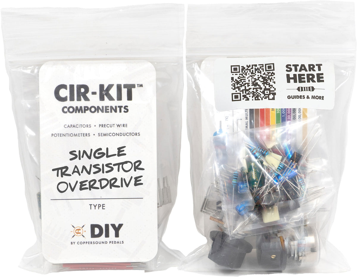 CopperSound Cir-Kit componentenzak enkeltransistor-overdrive