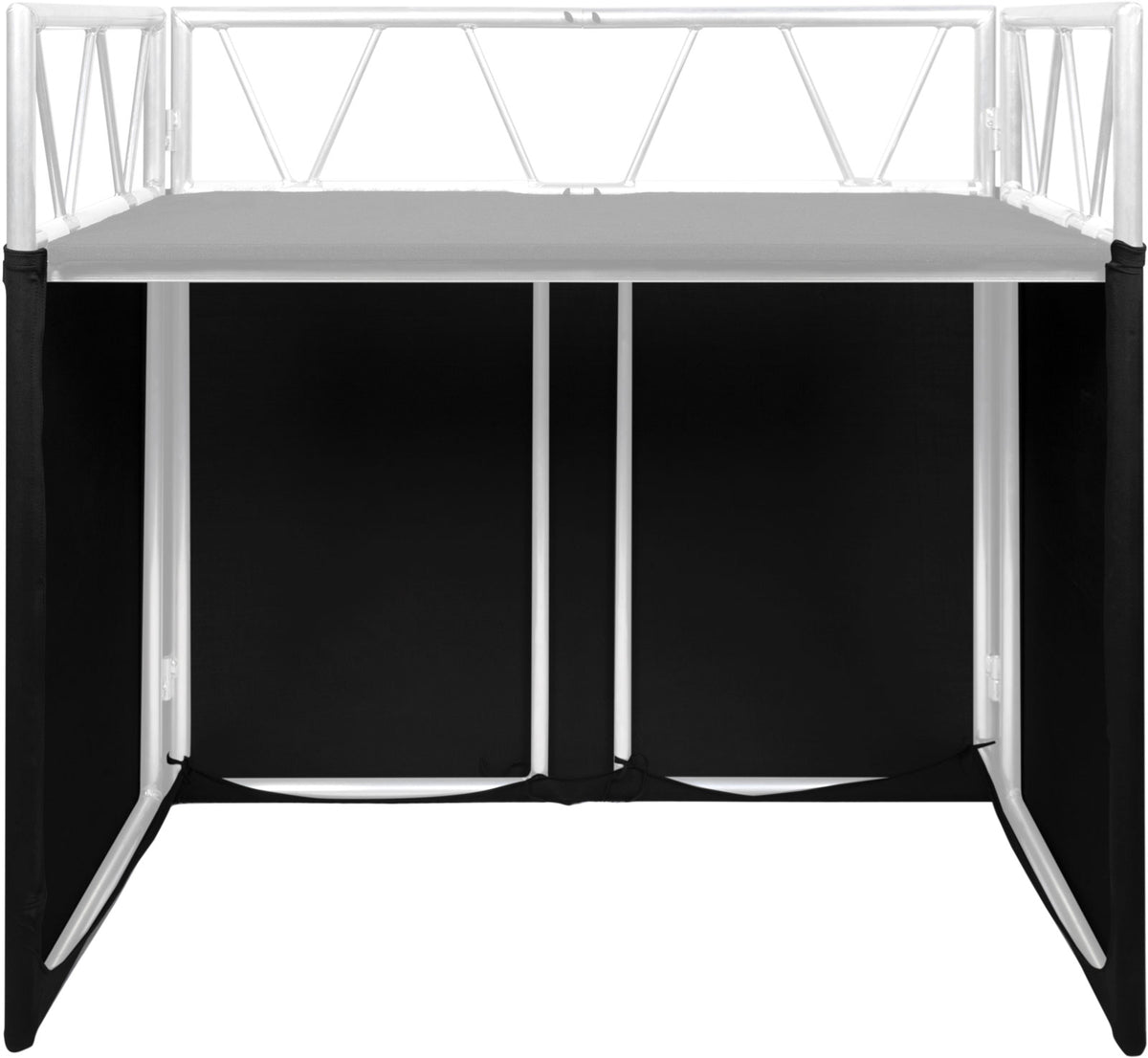 Indio Doek voor DJ-booth zwart