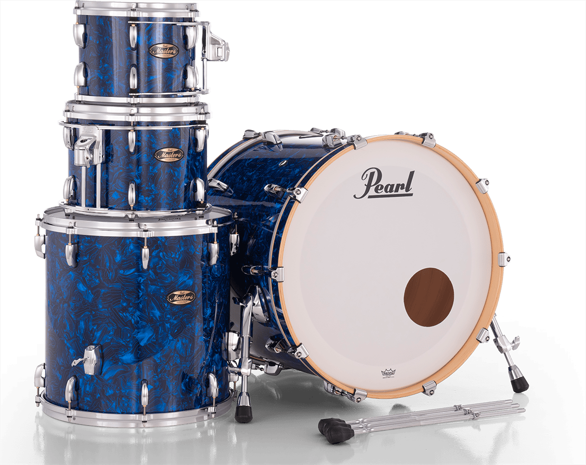 Masters Maple Gum Stage 22 GYROLOCK-l Blauwe Abalone