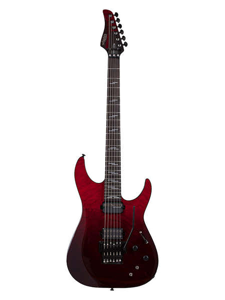 Schecter Reaper 6 Fr Sustainiac Blood Burst