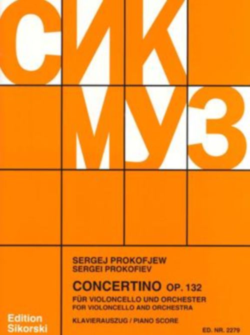 Prokofiev S. - Concertino Op.132 - Cello & piano