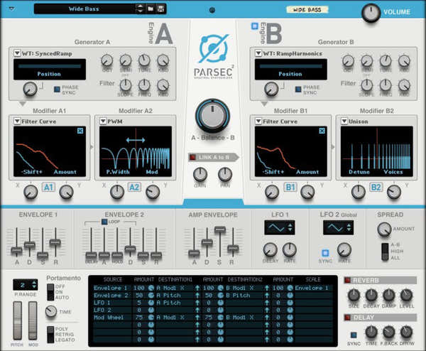 Parsec Spectral Synthesizer