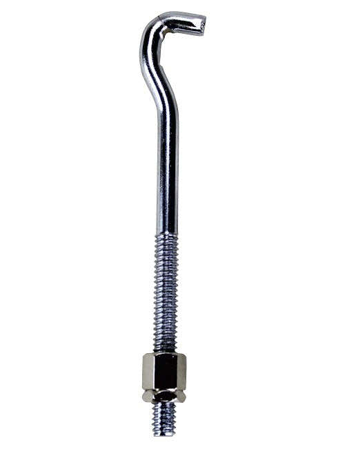 SP-TTP - Trekstang + Moer Timbal - Verchroomd