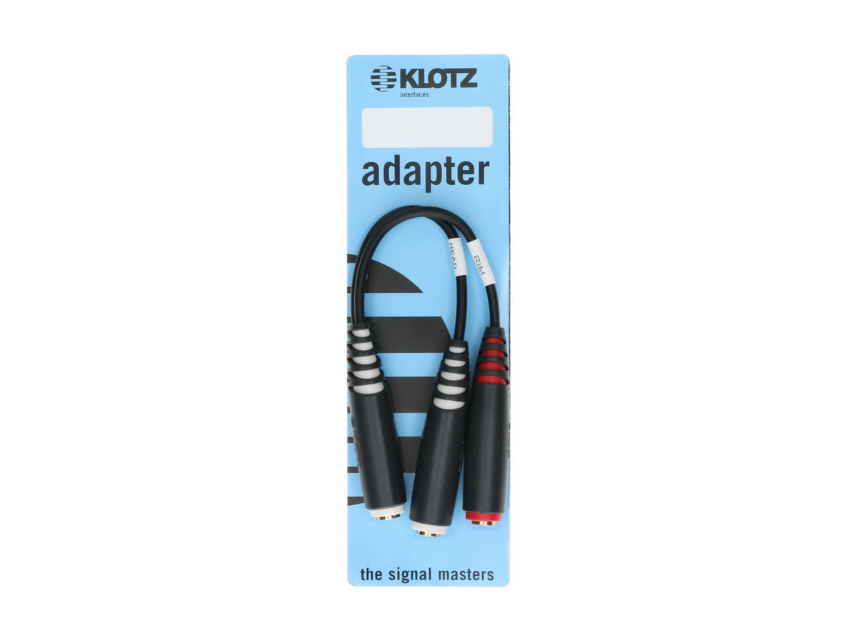 Y-kabel zwart 0,2m E-Drum Split ROLAND TD Series