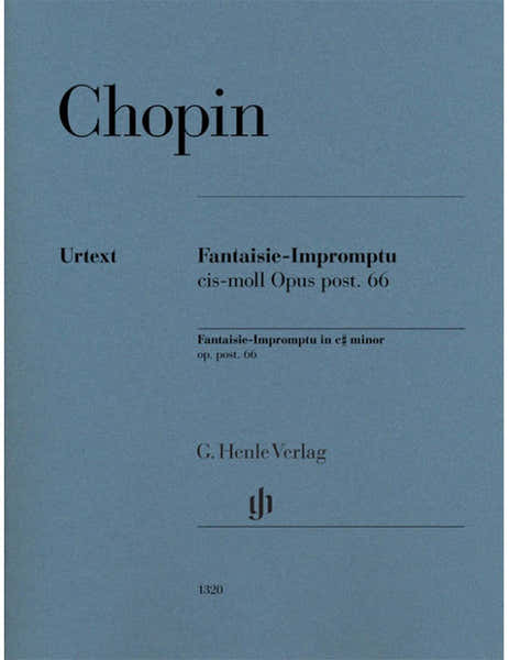 Henle Verlag Chopin - FANTAISIE-impromptu - Piano