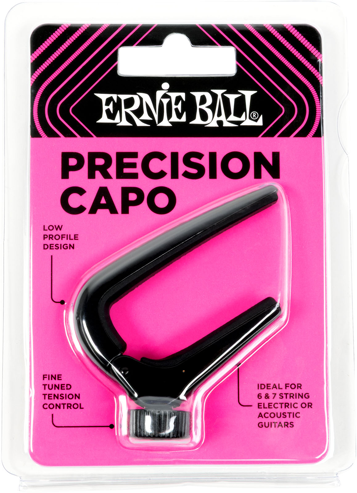Capodaster Precision Zwart