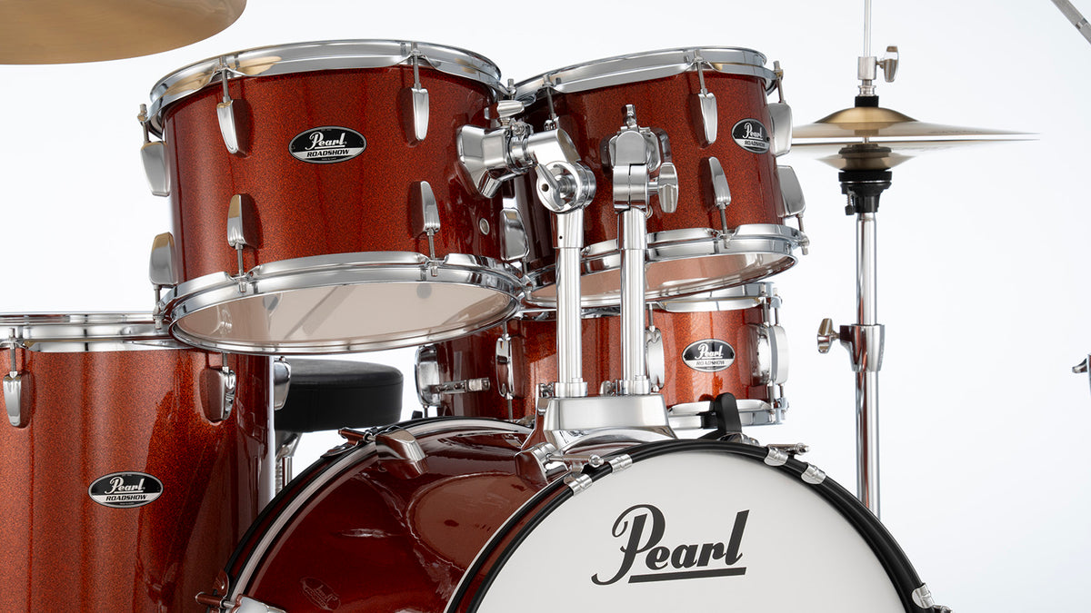 Roadshow+ rock 22 + B-50 + Pakket Sabian Solar Burnt Orange Sparkle