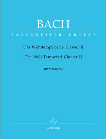 J.S. - Das Wohltemperierte Klavier Ii Bwv 870-893 - Clavecin