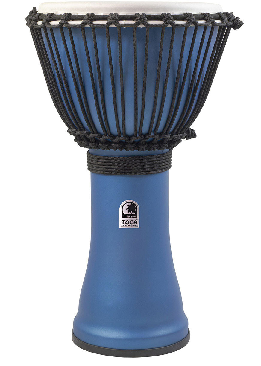 Djembé Freestyle Touwgestemd Oceaanblauw Mat Sfdj-10Ob