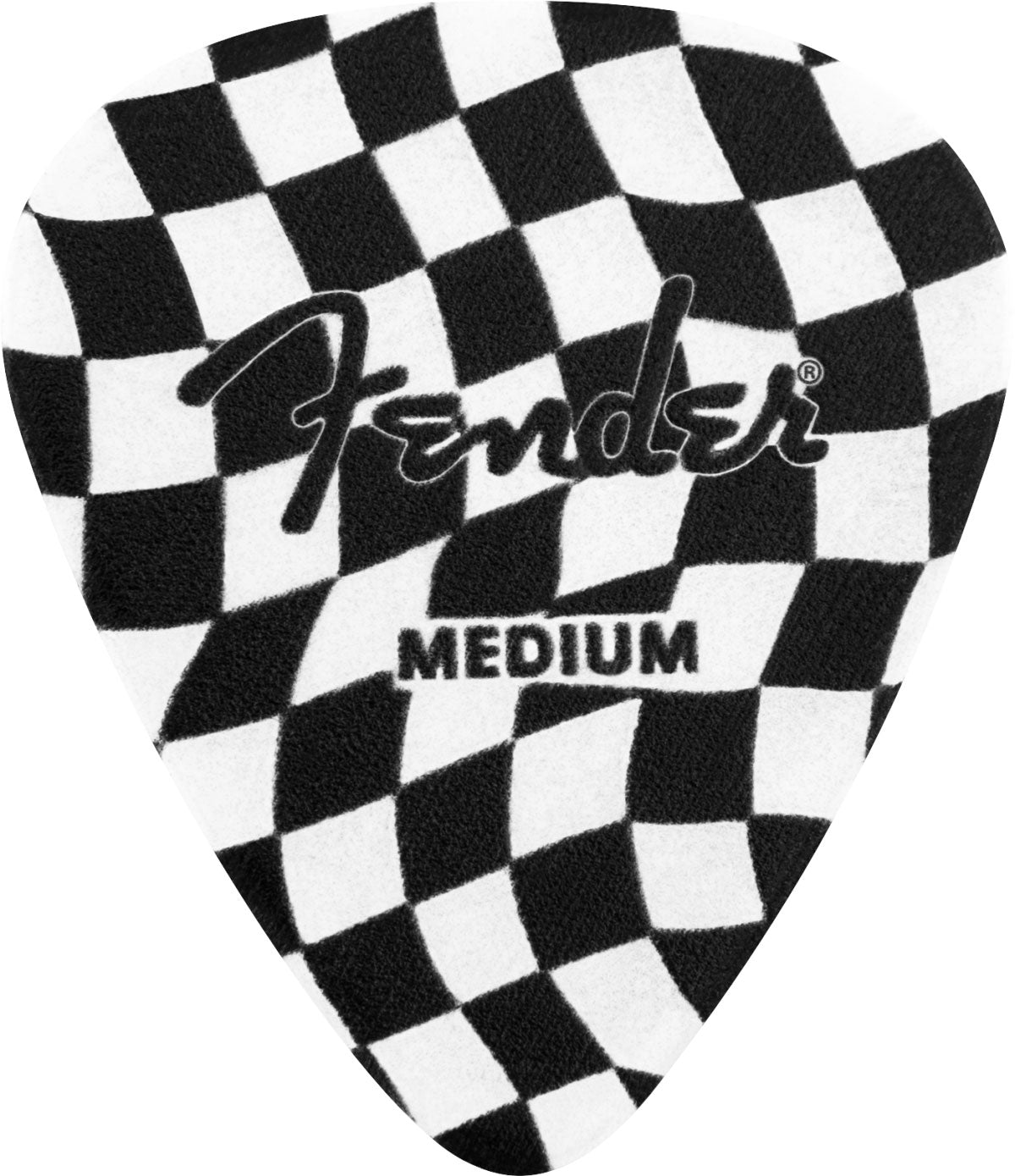 WAVY CHECKERBOARD 351 CELLULOID PICKS (8)