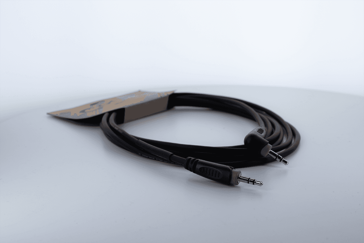Stereo-Audiokabel Mini-jack Recht /Haaks 50 CM