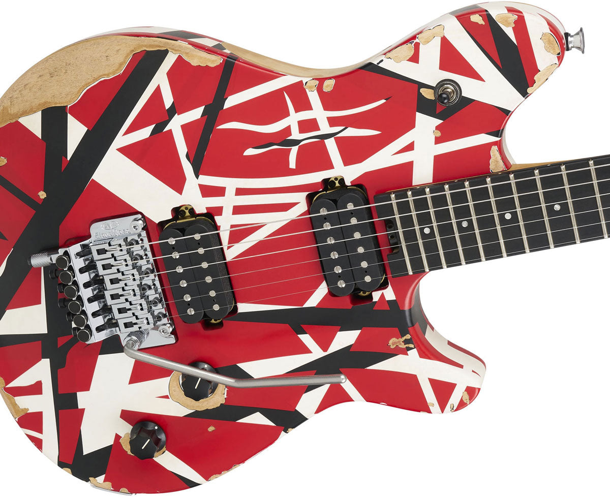 Wolfgang Special Striped Series LTD EBO Rood Zwart en Wit verouderd