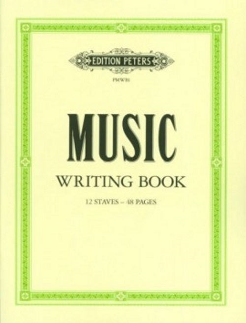 Edition Peters Muziekschrift 12 Notenbalken