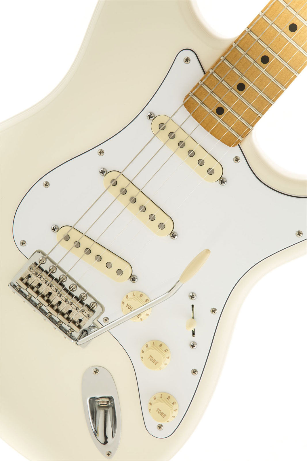 Stratocaster Signatuur Jimi Hendrix MN Olympisch wit