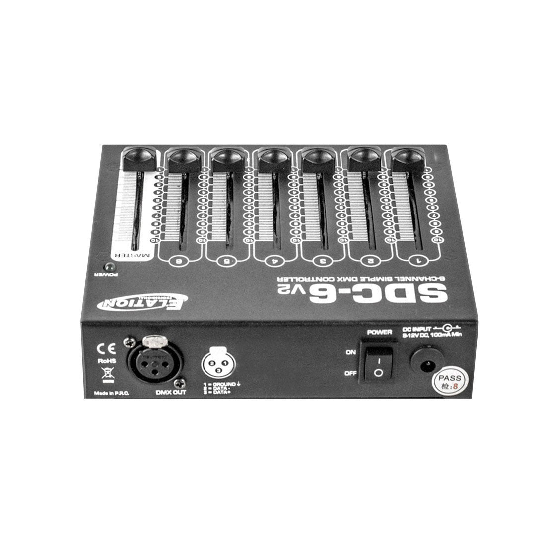 SDC-6 Faderdesk V2 Zwart