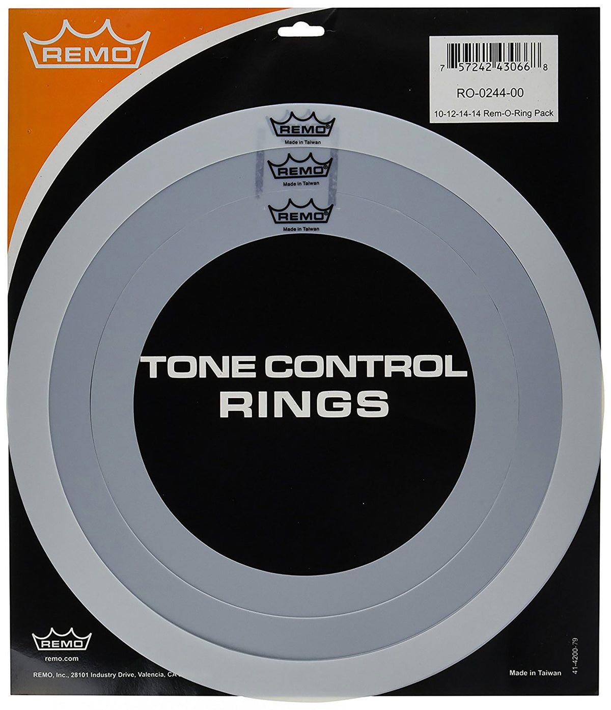 RO-0244-00 - PACK SOURDINES MUFFLE RING TONE CONTROL 10/12/14/14