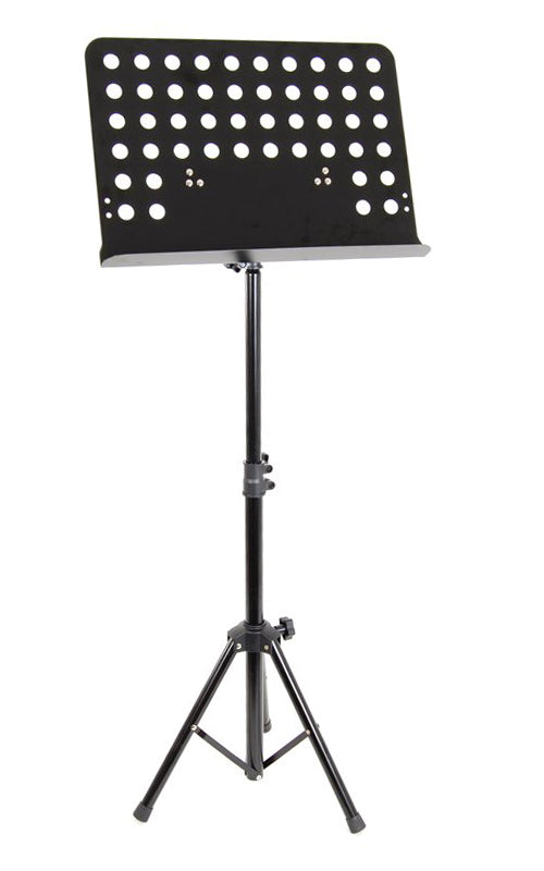 MU30 Muziekstandaard Zwart Orkestblad