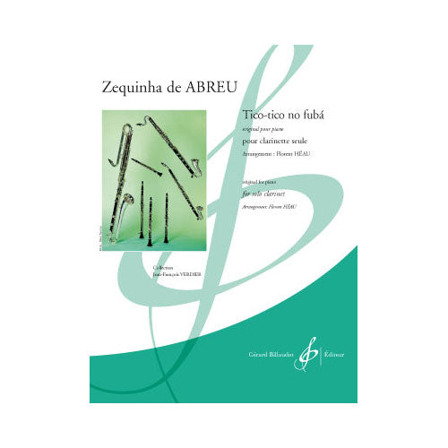 Billaudot Zequinha De Abreu - Tico Tico No Fuba - Clarinette Seule