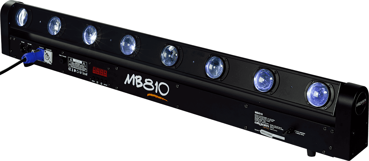 MB 810 - 8 RGBW GEMOTORISEERDE LED-BAR