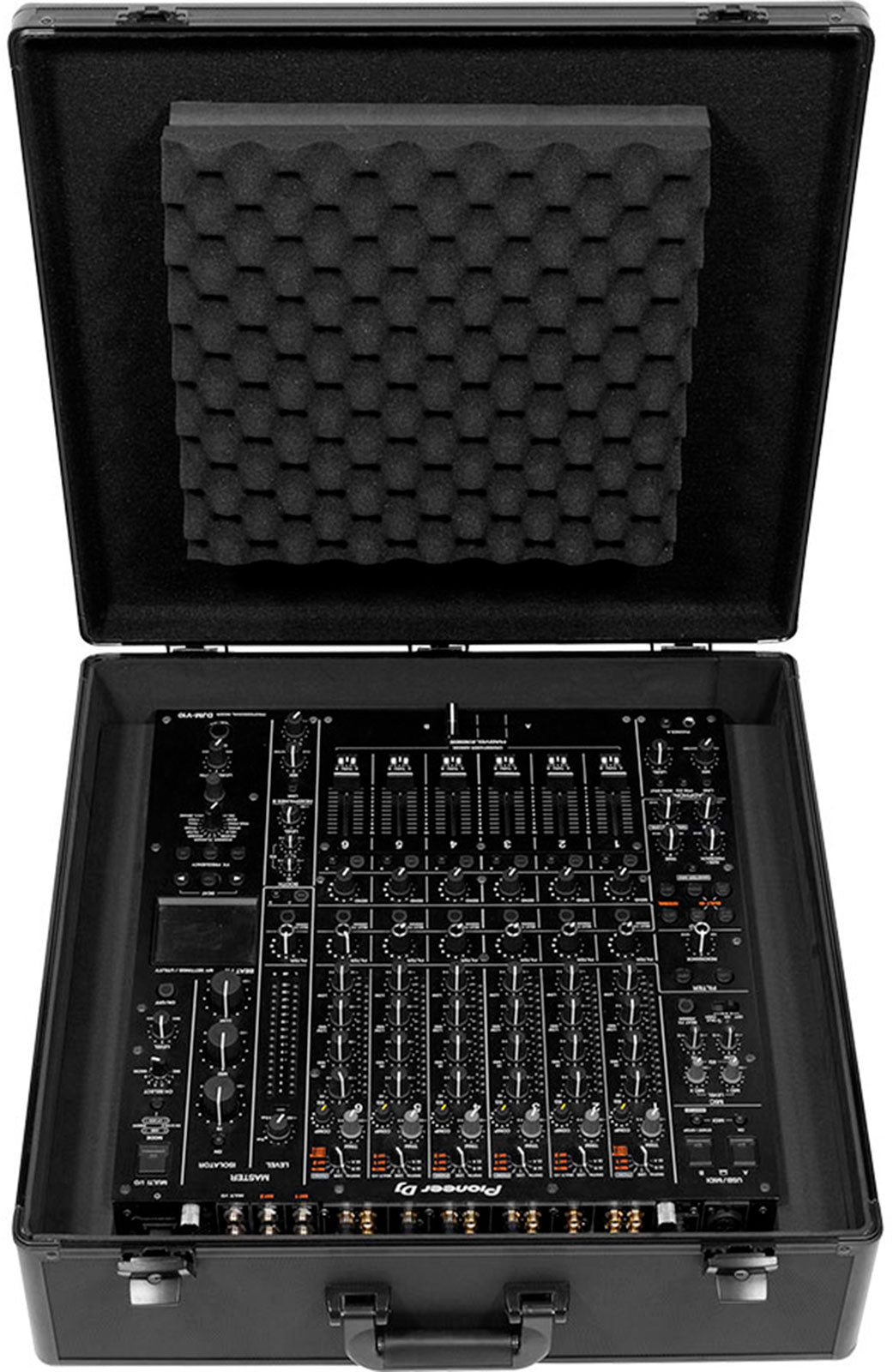 Koffer XL DJM-V10 / DJM-A9 Mengpaneel Zwart